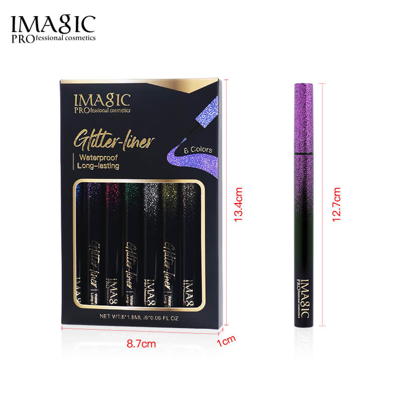 Glitter_Eyeliner_Pen_Kit_8pcs_IMAGIC_Cosmetics