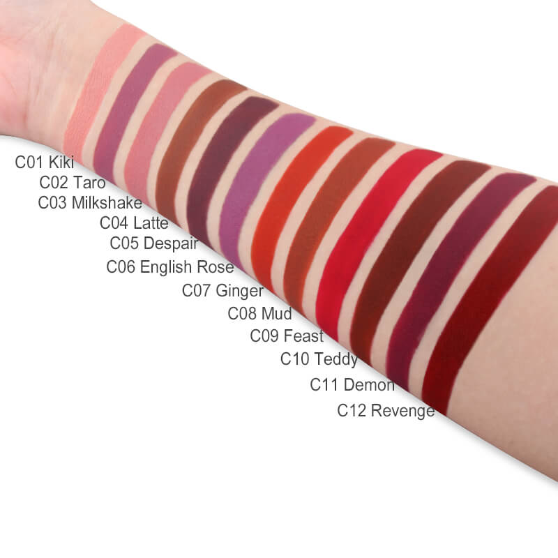 Lip_Gloss_Matte_Color_12_tones_IMAGIC_Cosmetics