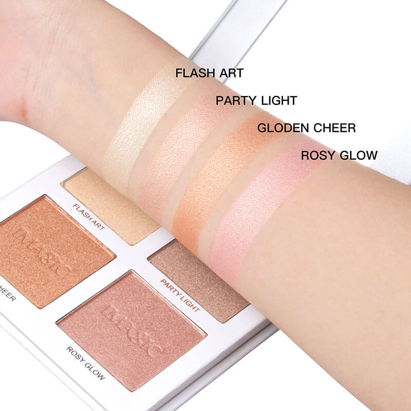 Shimmer_Highlight_Palette_pressed_powder_4Shades_IMAGIC_Cosmetics