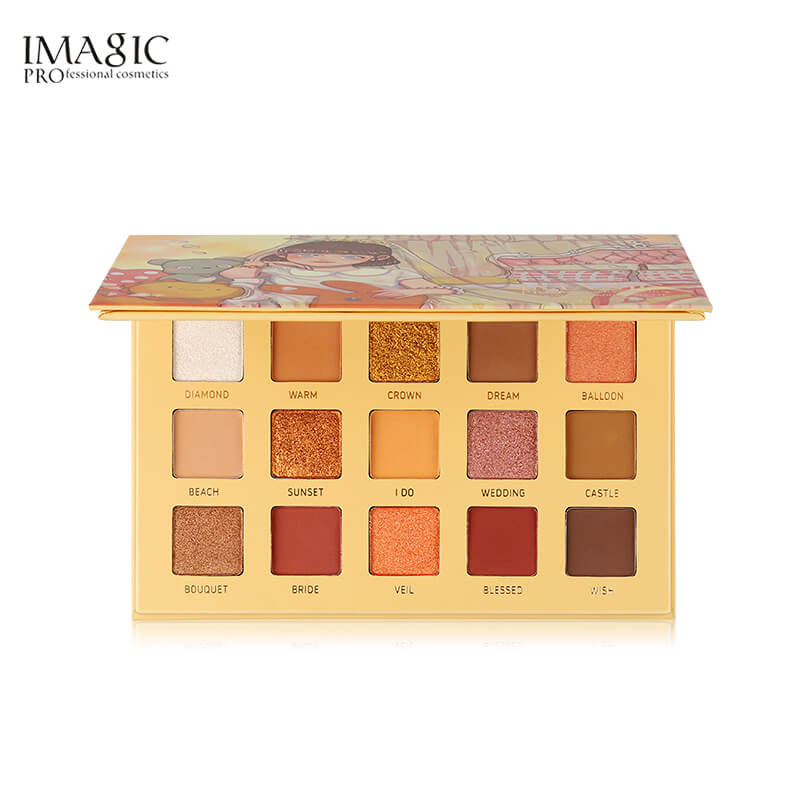 15_Color_Yellow_Treasure_Girl_Eyeshadow_Palette_IMAGIC_Cosmetics