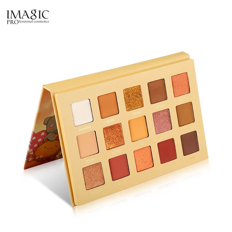 15_Color_Yellow_Treasure_Girl_Eyeshadow_Palette_IMAGIC_Cosmetics