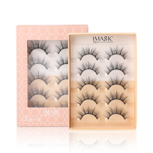 5pairs_False_Eyelashes_IMAGIC_Cosmetics
