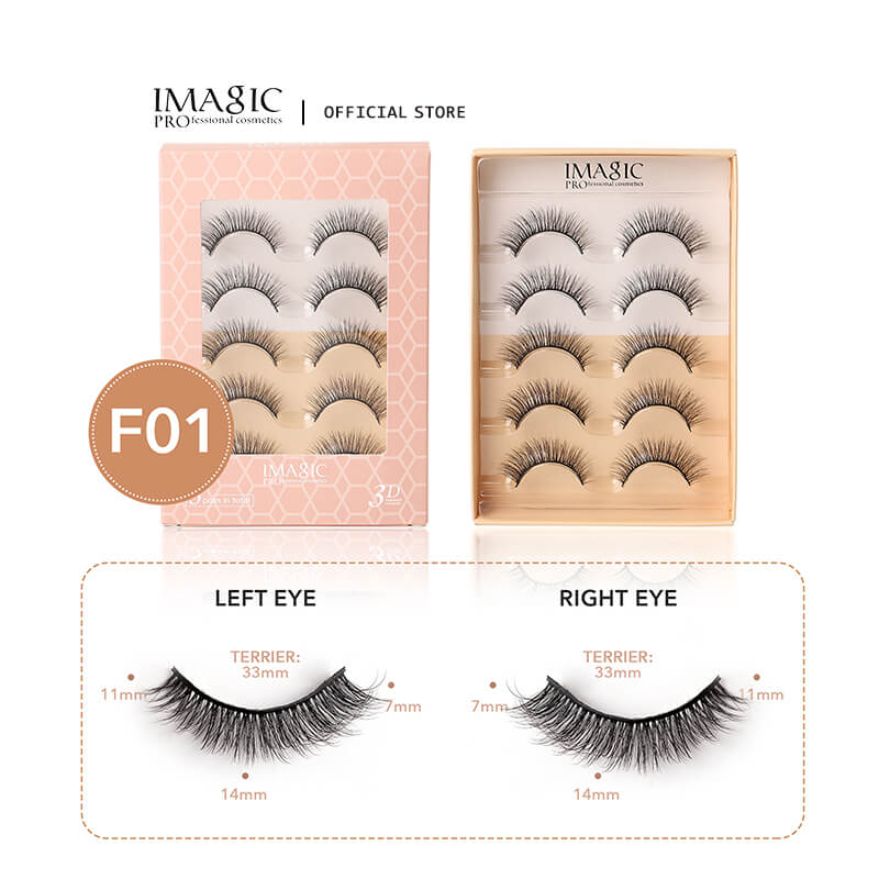 5pairs_False_Eyelashes_IMAGIC_Cosmetics