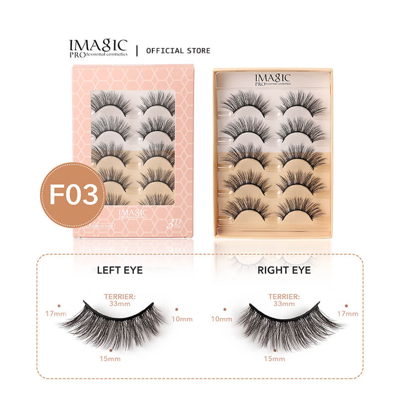 5pairs_False_Eyelashes_IMAGIC_Cosmetics