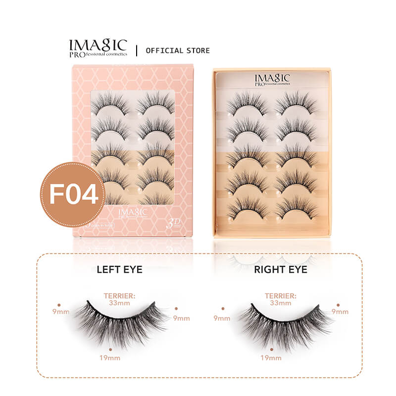 5pairs_False_Eyelashes_IMAGIC_Cosmetics