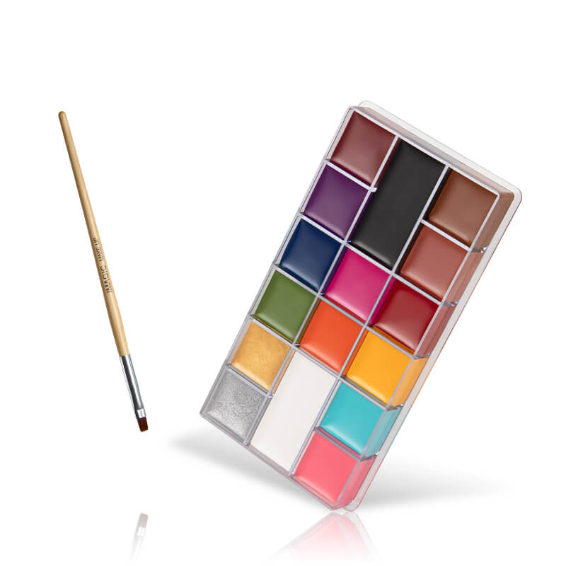 IMAGIC 16 Color Abstract Geometric Painting Palette Wholesale Price