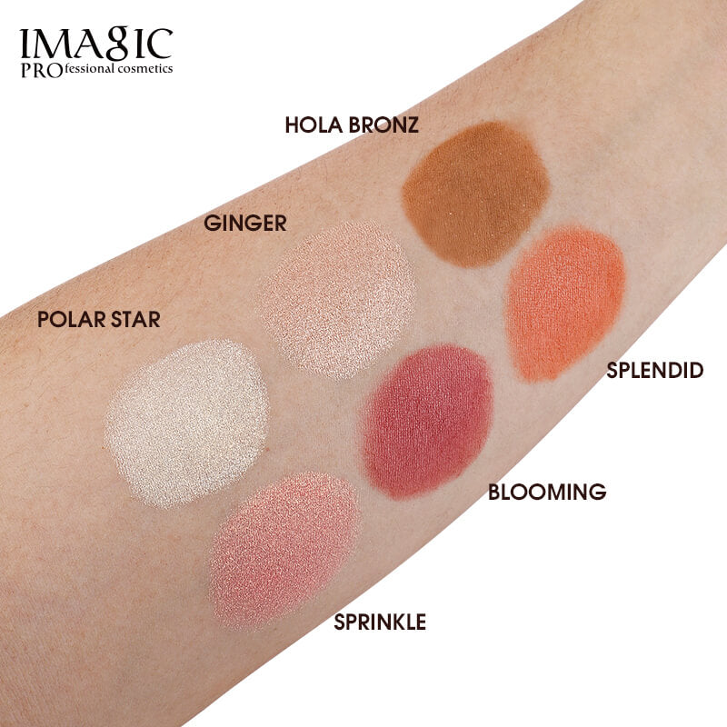 Blush Highlight & Contour & Palette_IMAGIC_Cosmetics