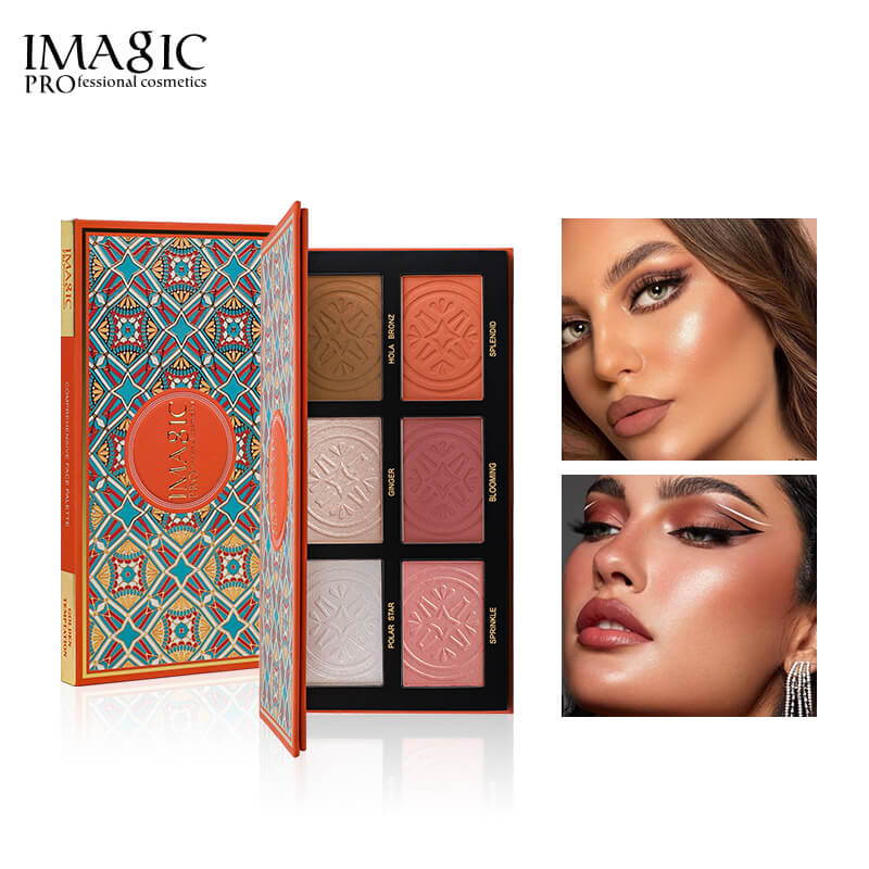 Blush Highlight & Contour & Palette_IMAGIC_Cosmetics
