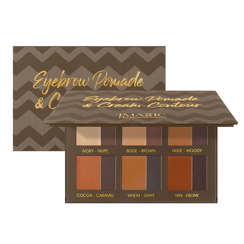 Eyebrow_Pomade_Cream_Contour_Palette_IMAGIC_Cosmetics