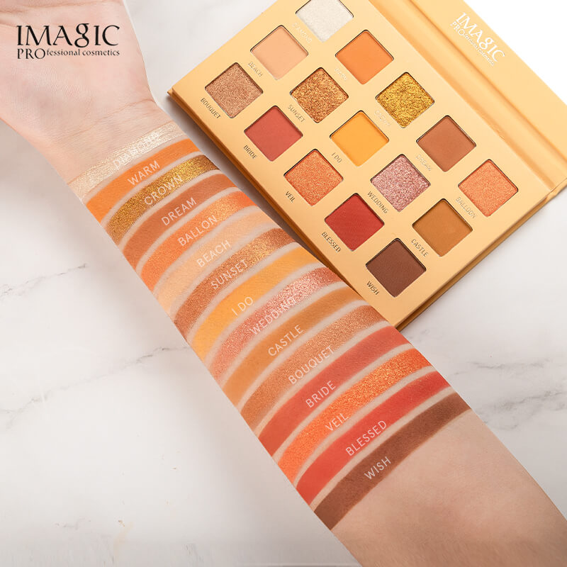 15_Color_Yellow_Treasure_Girl_Eyeshadow_Palette_IMAGIC_Cosmetics
